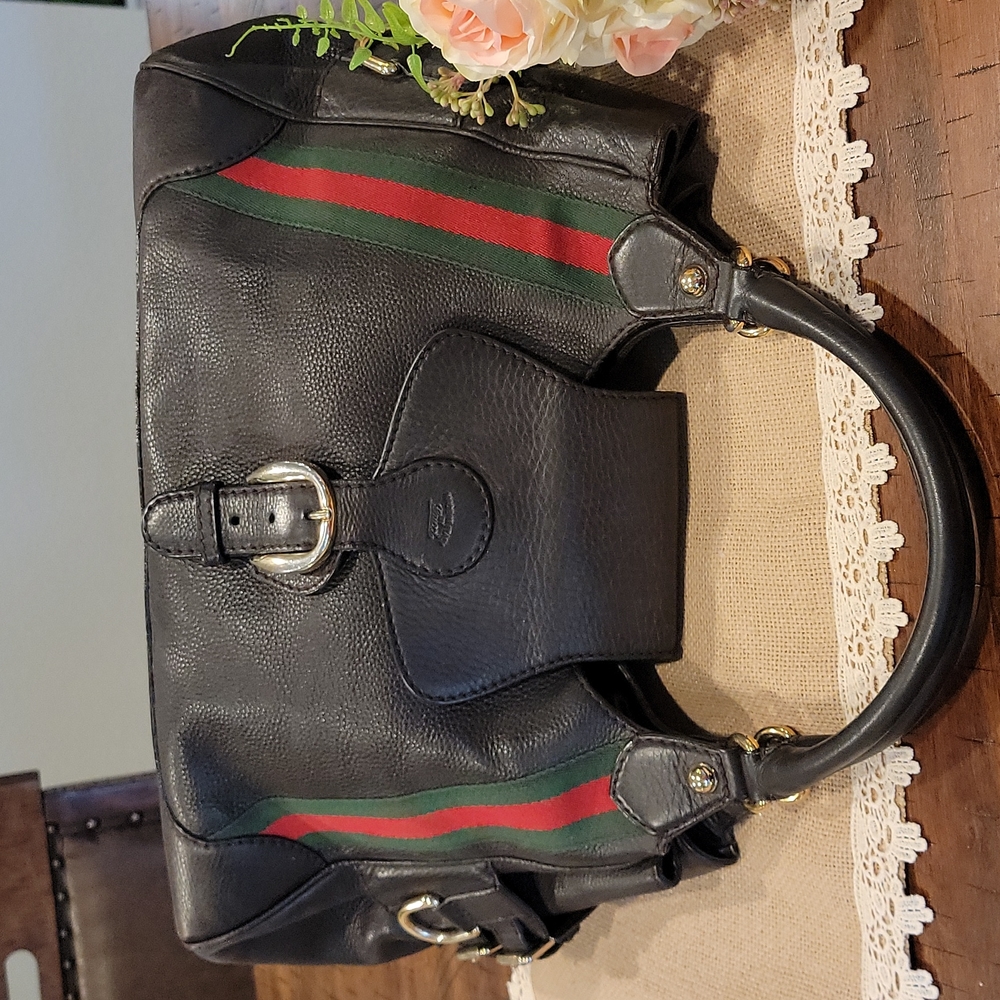 SOLD Beautiful and authentic Gucci weekender bag - Picture 5 of 14